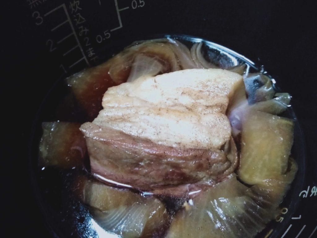 角煮-炊飯器調理