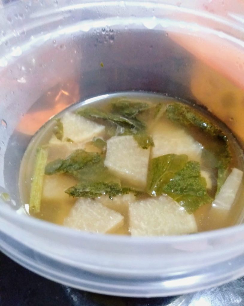 大根の味噌汁